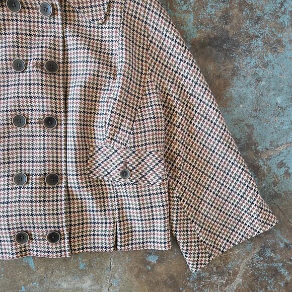 CABI Showroom Jacket Blazer Size L New Houndstooth #4678 Fall ‘24 Old Money - Picture 5 of 11